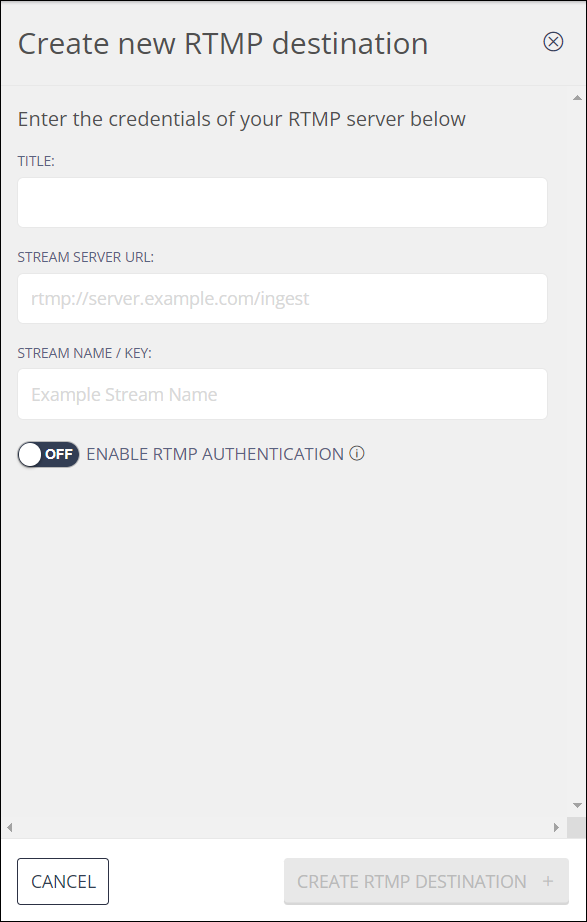 rtmp setup 2